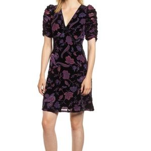 Rebecca Minkoff Arlette Floral Velvet Dress